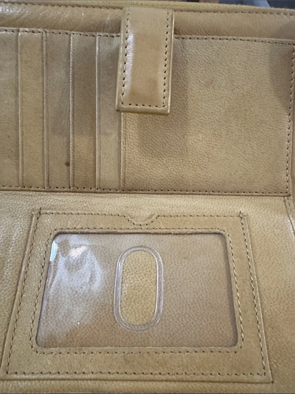RACHEL Rachel Roy Yellow Zip-Around Leather Wallet